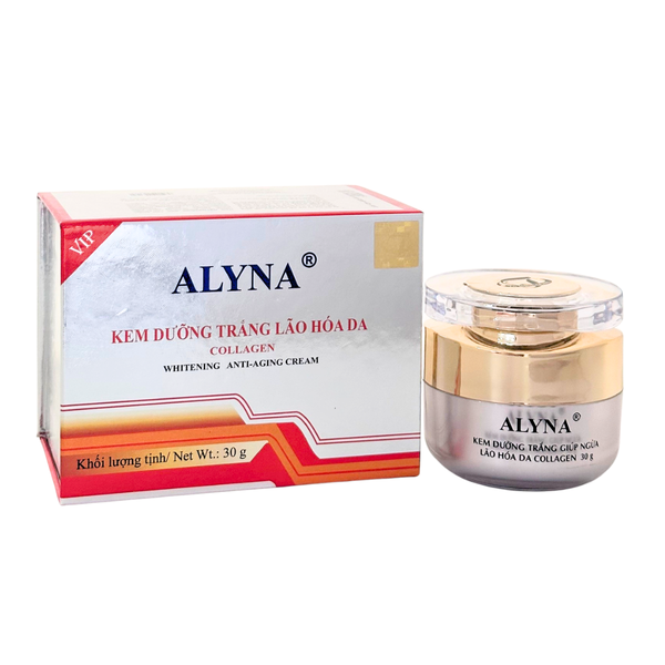 Kem dưỡng trắng da Collagen Alyna VIP – hỗ trợ giảm dấu hiệu lão hóa, giúp da tươi tắn