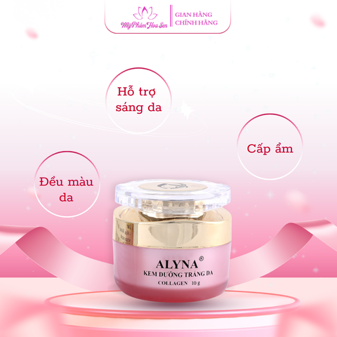 Kem dưỡng trắng da Collagen Alyna VIP – hỗ trợ da sáng mịn, đều màu và mềm mại hơn