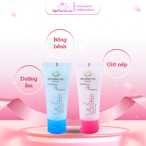 Combo 2 gel tạo kiểu và giữ nếp tóc Wleza 70ml – giúp tóc vào nếp gọn gàng, giữ form tự nhiên