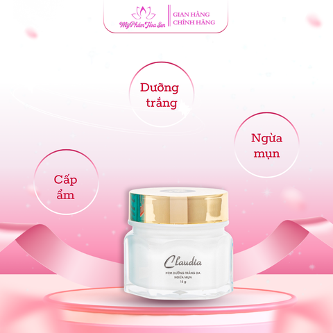 [CLAUDIA] Kem Dưỡng trắng da, Ngừa mụn