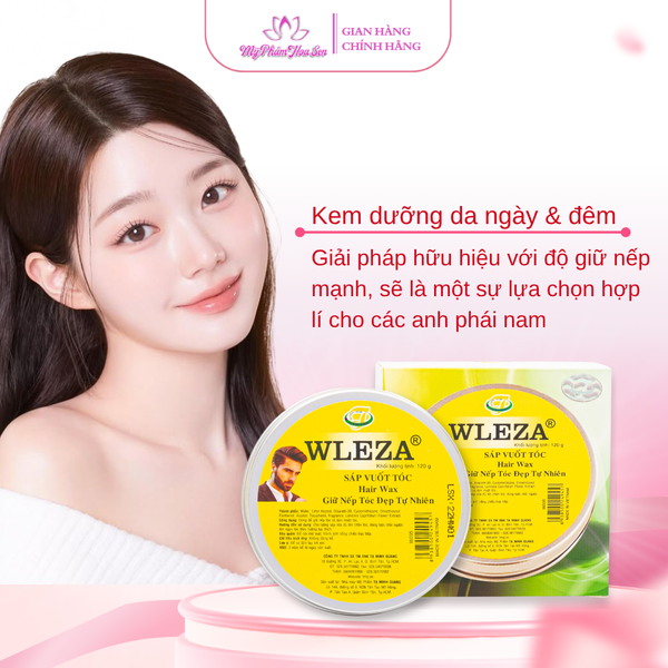 [WLEZA - DÀNH CHO NAM] Sáp tạo kiểu, Giữ nếp tóc