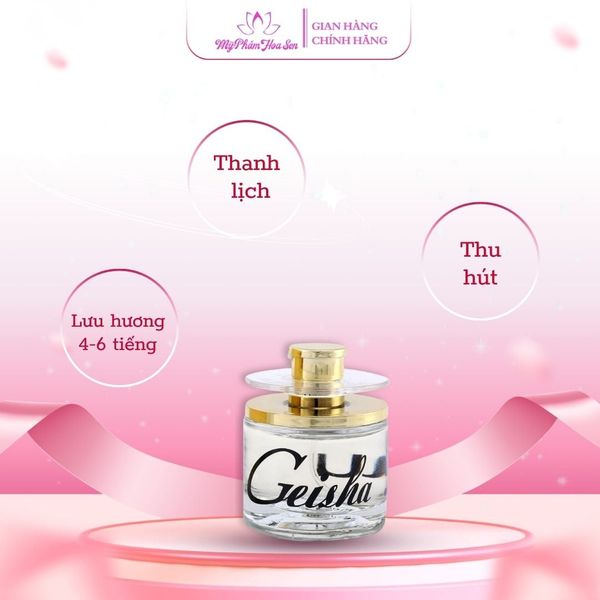 Nước hoa nữ Geisha 60ml - Tông ngọt nữ tính