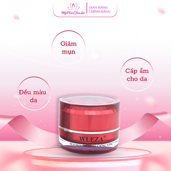 [WLEZA - DÒNG VIP] Kem Dưỡng trắng da, Chống nắng, Ngừa mụn