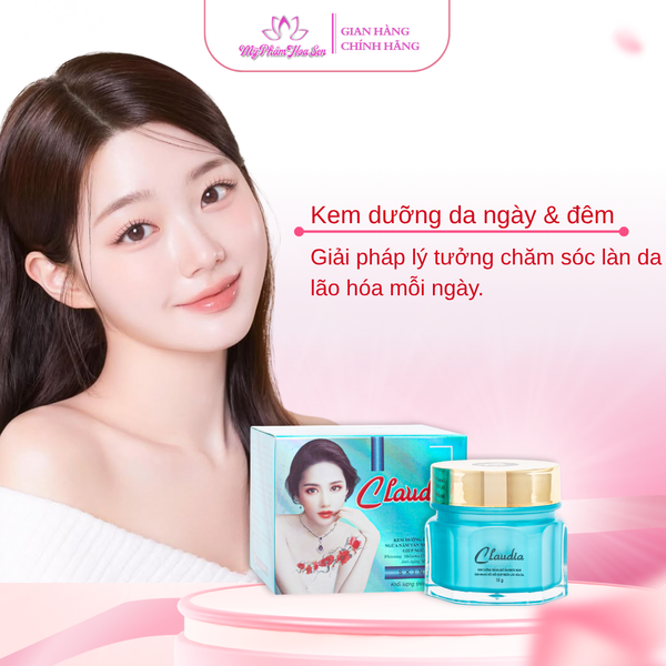 [CLAUDIA] Kem Dưỡng trắng da, Ngừa nám, Giữ ẩm, Ngừa lão hóa da