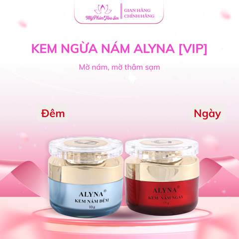 Kem Nám - Hỗ trợ mờ thâm nám Alyna Vip