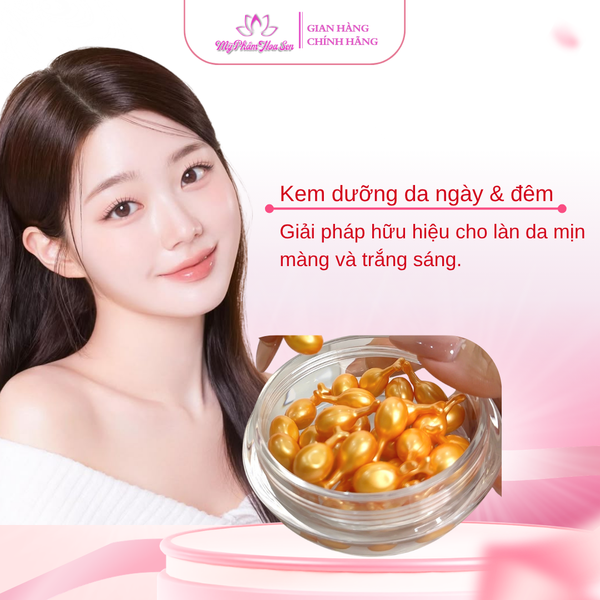 [WLEZA] Viên nang tinh chất Giúp dưỡng ẩm, dưỡng sáng da