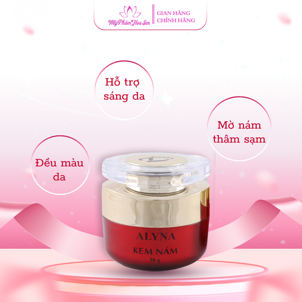 Bộ kem dưỡng hỗ trợ làm mờ nám chuyên sâu Vip Alyna