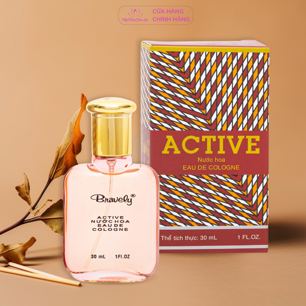 [ BRAVELY ACTIVE - UNSEX ] Nước hoa 30 mL - Tông trầm cổ điển