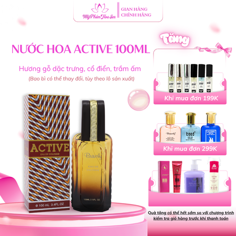 Nước hoa Bravely Active EDC – hương thơm tươi mát, năng động, phù hợp sử dụng hàng ngày