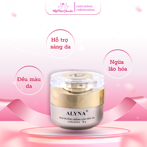Bộ kem dưỡng hỗ trợ giảm dấu hiệu lão hóa Vip Alyna chuyên sâu