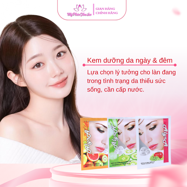 Mặt nạ dưỡng da Alyna – cấp ẩm nhanh, làm dịu da, giúp da mềm mịn