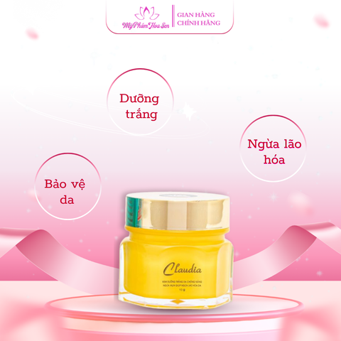 [CLAUDIA] Kem Dưỡng trắng da, Chống nắng, Ngừa mụn, Ngừa lão hóa