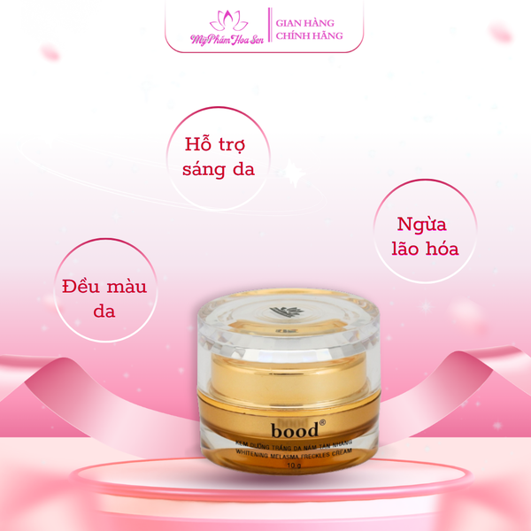 [BOOD - DÒNG THƯỜNG] Kem Dưỡng trắng, Ngừa nám, Tàn nhang