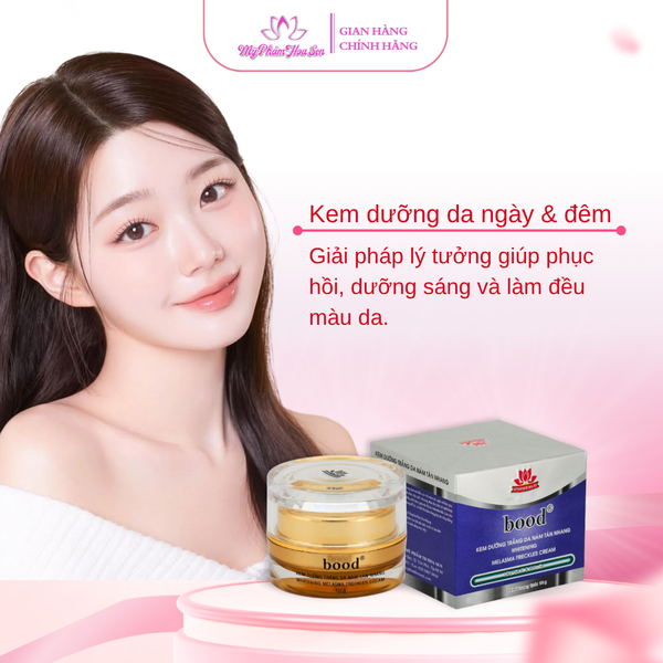 [BOOD - DÒNG THƯỜNG] Kem Dưỡng trắng, Ngừa nám, Tàn nhang