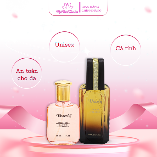 Nước hoa Bravely Active EDC – hương thơm tươi mát, năng động, phù hợp sử dụng hàng ngày