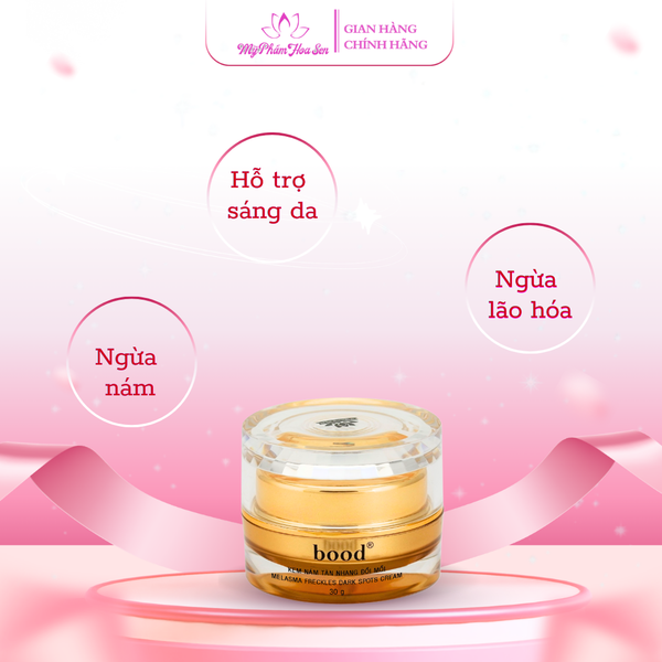 [BOOD - DÒNG THƯỜNG] Kem Ngừa nám, Tàn nhang, Đồi mồi
