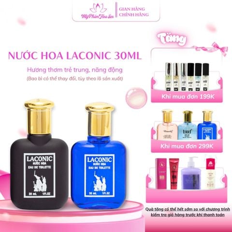 Combo 02 chai nước hoa Laconic 30ml - Tông trẻ trung, thanh lịch