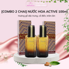 [ BRAVELY ACTIVE - UNSEX ] Combo 02 chai nước hoa 100 mL - Tông trầm cổ điển
