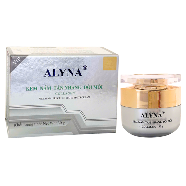 Kem dưỡng da Collagen Alyna VIP – hỗ trợ làm mờ đốm nâu, giúp da trông đều màu và mềm mịn
