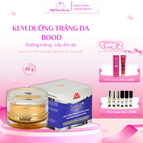 [BOOD - DÒNG THƯỜNG] Kem Dưỡng trắng da, Chống nắng
