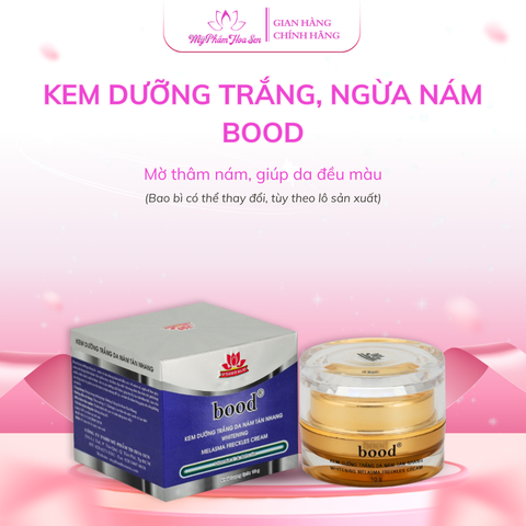 [BOOD - DÒNG THƯỜNG] Kem Dưỡng trắng, Ngừa nám, Tàn nhang