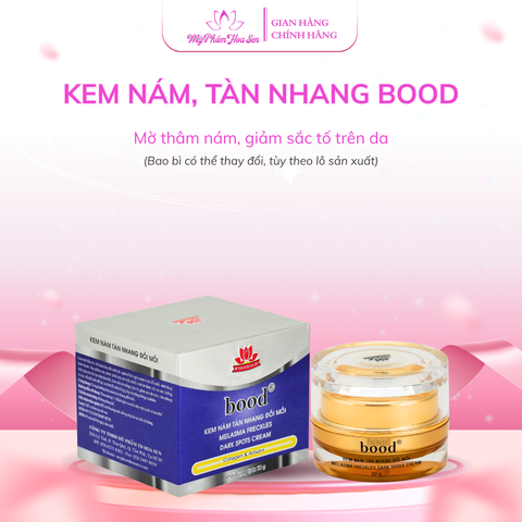 [BOOD - DÒNG THƯỜNG] Kem Ngừa nám, Tàn nhang, Đồi mồi