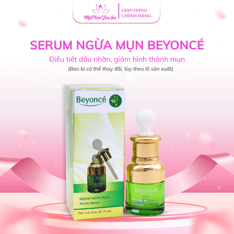 Serum Dưỡng ẩm, Ngừa mụn Beyoncé