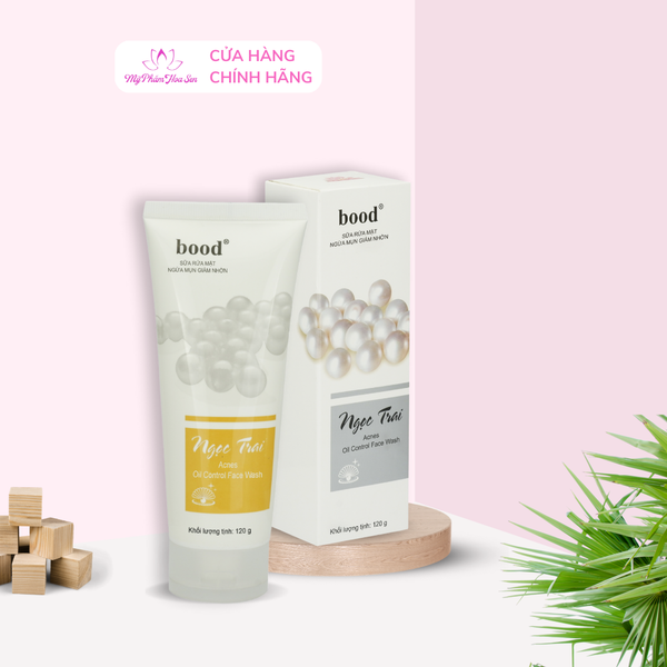 Combo 2 tuýp sữa rửa mặt Kiềm dầu, Ngừa mụn, Làm sạch sâu Bood