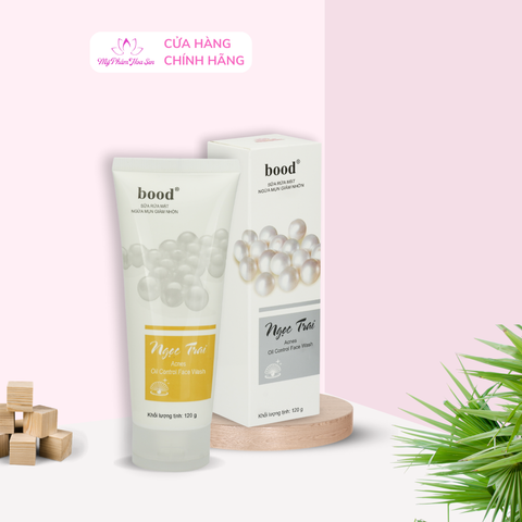 Combo 2 tuýp sữa rửa mặt Kiềm dầu, Ngừa mụn, Làm sạch sâu Bood