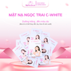 [C-WHITE] Mặt nạ Ngọc trai dưỡng trắng, cấp ẩm sâu - 10 miếng