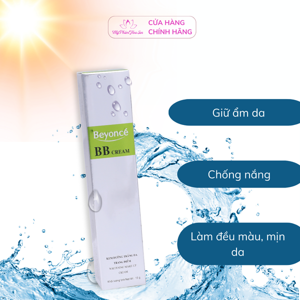 BB Cream Dưỡng ẩm, Kem lót Makeup, Hỗ trợ nâng tông da Beyoncé