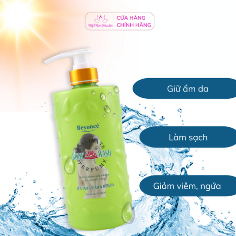 Combo 02 sữa tắm Giữ ẩm, Lành tính, Làm dịu da Beyonce