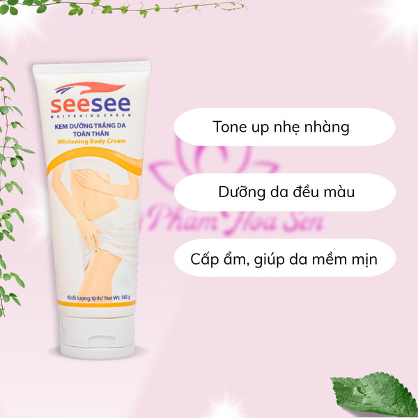 Combo Sữa tắm Beyonce & Kem dưỡng da body SeeSee