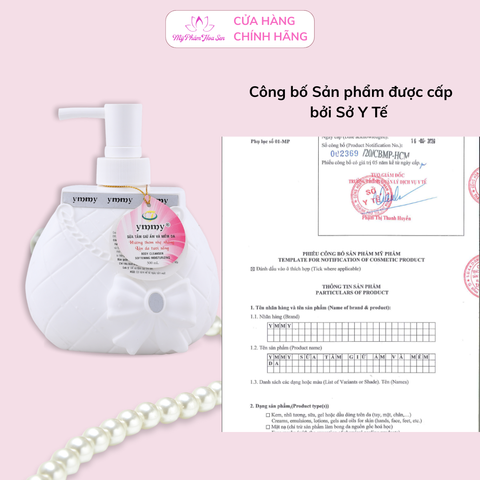 Combo 2 chai sữa tắm Ymmy