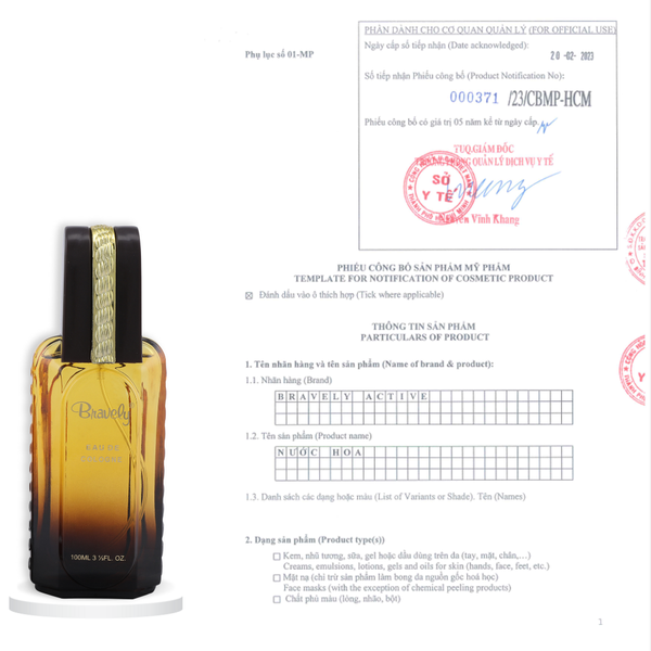 [ BRAVELY ACTIVE - UNSEX ] Combo 02 chai nước hoa 100 mL - Tông trầm cổ điển