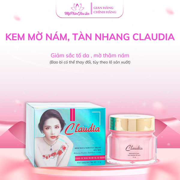 [CLAUDIA] Kem Ngừa nám, Tàn nhang, Đồi mồi