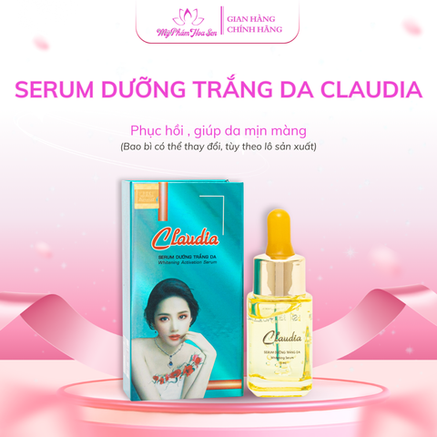 [CLAUDIA] Serum Dưỡng trắng da, Cấp ẩm