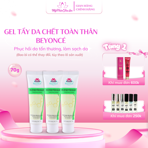 Gel Tẩy tế bào chết, Làm sạch da toàn thân Beyoncé