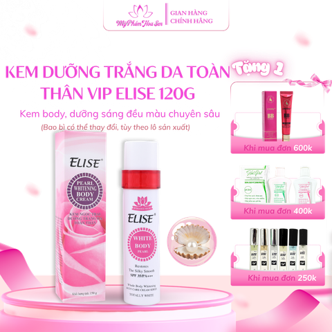 [ELISE] Kem Dưỡng trắng da, Cấp ẩm toàn thân - Ngọc trai