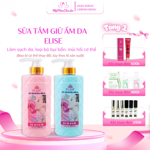 [ELISE] Sữa tắm giữ ẩm, giúp da mềm mịn, săn chắc