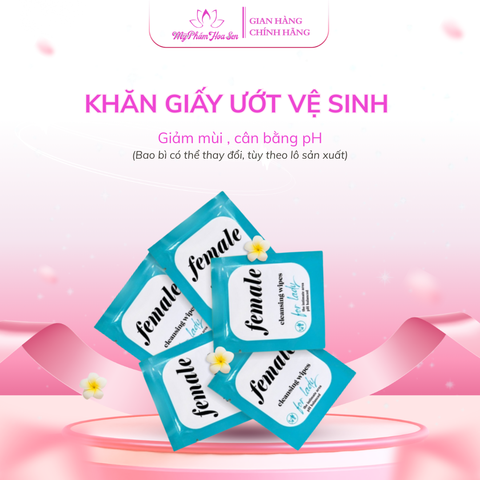 [HOTGIRL] Khăn ướt vệ sinh phụ nữ - Dùng 1 lần