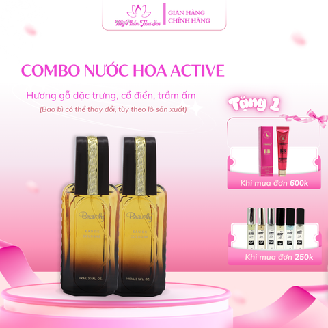 Combo 02 chai nước hoa 100 mL - Tông trầm cổ điển