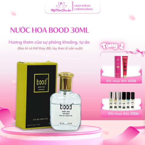 [BOOD - UNISEX] Nước hoa 30 mL - Tông Mát mẻ, phóng khoáng