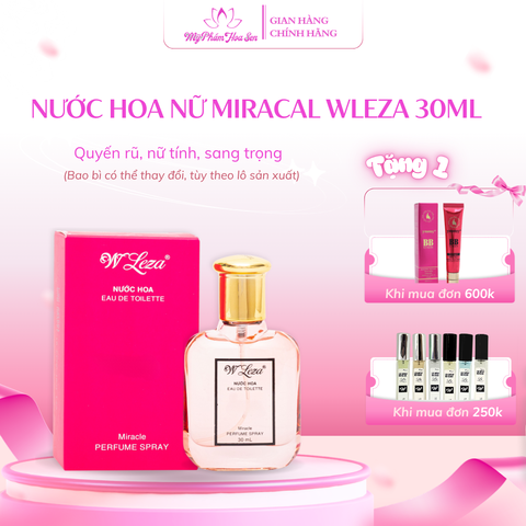 [WLEZA - PHIÊN BẢN NỮ] Nước hoa 30 mL - Tông ngọt ngào lôi cuốn