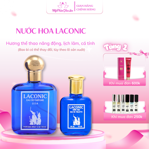 [LACONIC - UNISEX] Nước hoa 30 mL - Tông trẻ trung, thanh lịch