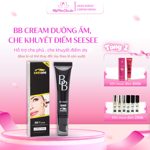 [SEESEE] BB Cream Hỗ trợ Makeup chuyên dụng, Cấp ẩm, Che phủ tốt