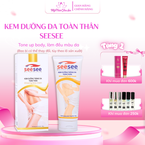 [SEESEE] Kem Dưỡng trắng, Chống nắng da toàn thân