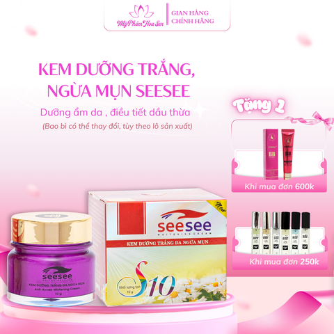 [SEESEE] Kem Dưỡng trắng da, Ngừa mụn