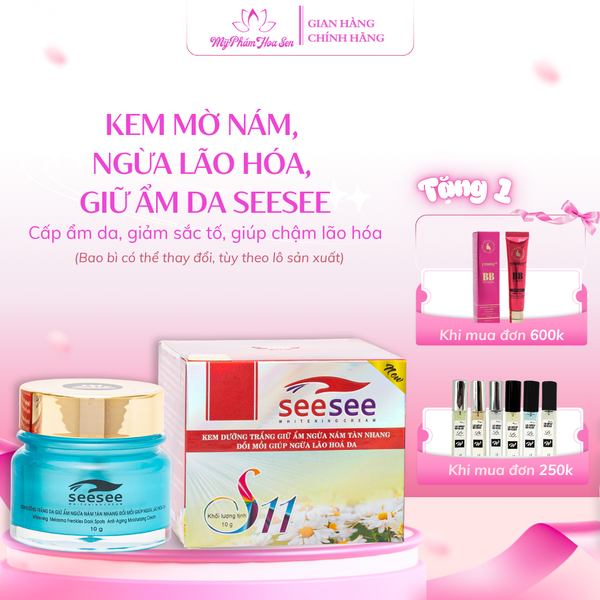 [SEESEE] Kem Dưỡng trắng, Giữ ẩm, Ngừa nám, Ngừa lão hóa da