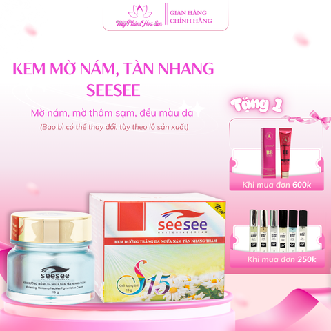 [SEESEE] Kem Dưỡng trắng da, Ngừa nám, Mờ thâm